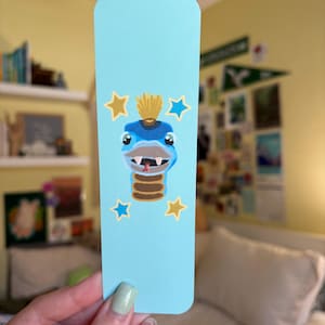Marcapáginas laminado hecho a mano con la mascota del Philadelphia Union de Phang / Regalo para lectores y aficionados al fútbol de Filadelfia