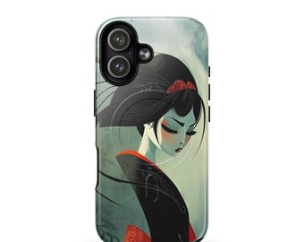 MagSafe® tough case for iPhone® - Anime Asian Gothic Girl