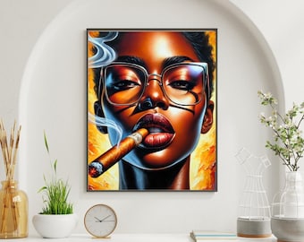Afrocentric Wall Art – Smolder