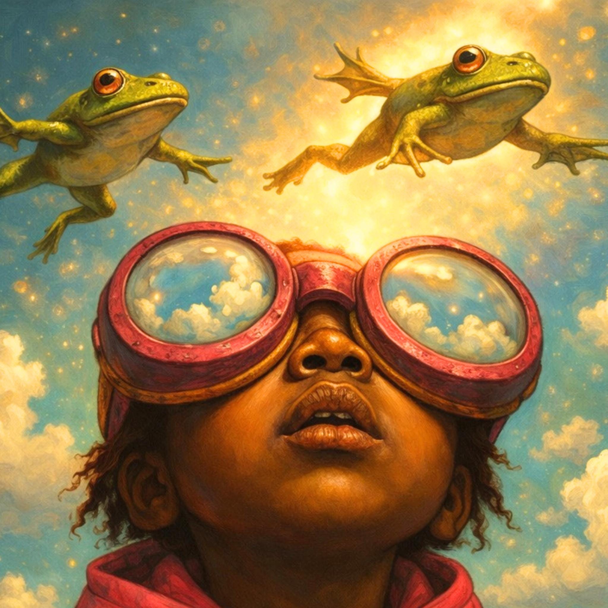 Black Kids Wall Art – Imagination Adventure Kids Room Decor