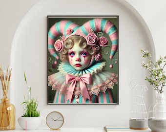 mimi the clown /シルクスクリーン MIMI The Clown | StreetLove