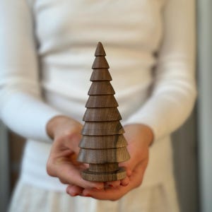 Handcrafted Wooden Christmas Trees for Festive Home Decor. Unique Wooden Christmas Trees for Cozy Holiday Vibes.