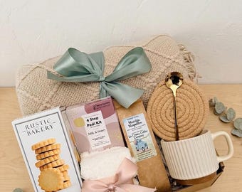 Thank you Gift Basket, Thank you Gifts for Women, Thank You Gift Box For Friend, Thank You Gift For Mentor, Thank you Coworker Spa Basket
