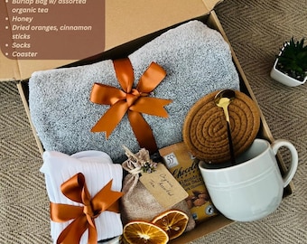 Caja de regalo de spa para hombres: paquete de relajación, regalo de autocuidado para él, regalo de cumpleaños o de recuperación.