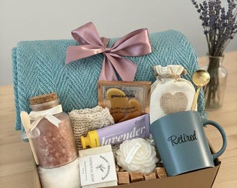 Retirement Gift Box for Women: Cozy Care Package