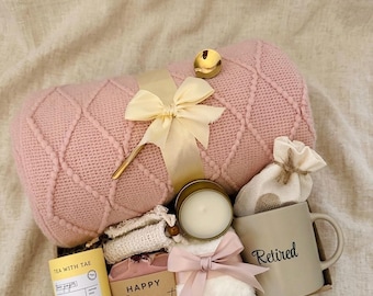 Retirement Gift Box for Women: Cozy Care Package