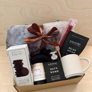 Presentförpackning för män: Mysigt återhämtningspaket