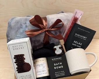 Men's Get Well Gift Box: Cozy Recovery Care Package