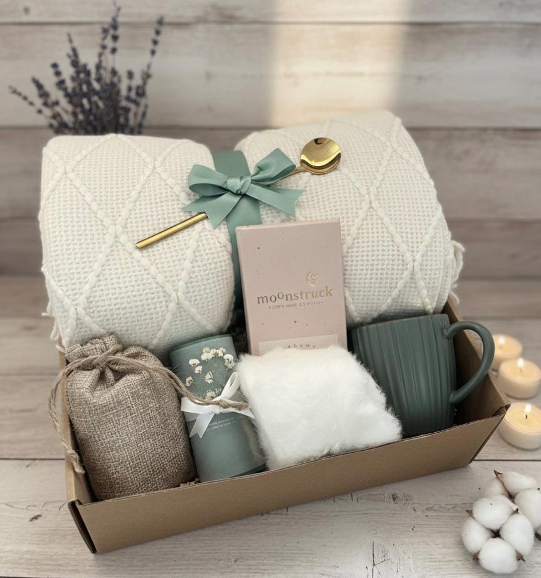 Hugging Boxes Hug in A Box, Thinking of You Box, Encouragement Gift, Hygge Gift Box ...