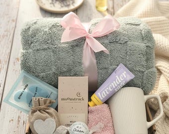 Pacchetto di assistenza post-partum per la mamma / Regalo per la ripresa da gravidanza complicata e parto cesareo / Scatola di supporto per neomamme, sollievo da depressione e ansia