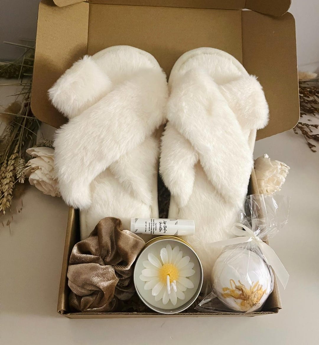 Stress Relief Gift Box for Her – Relaxation Self Care Package, Spa Gift ...