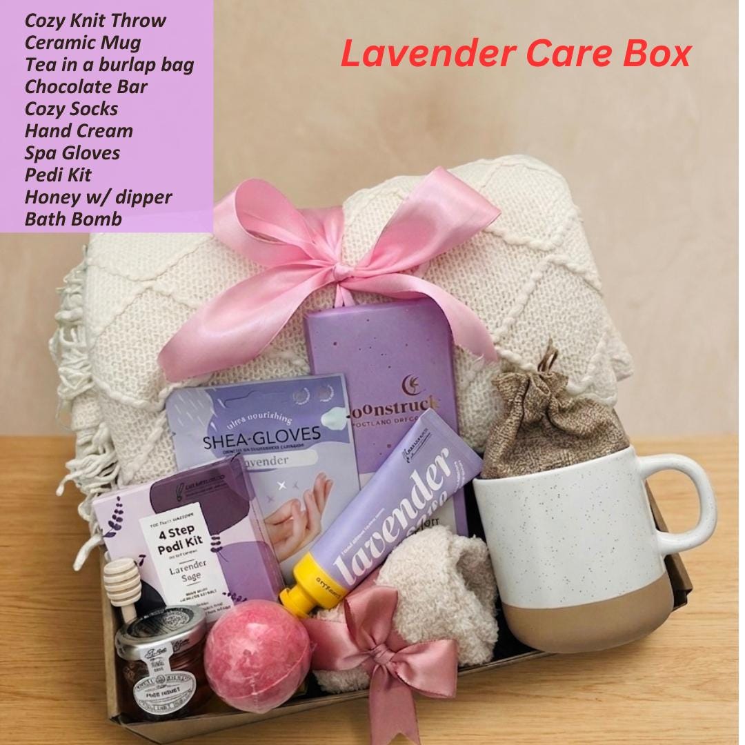 Surgery Recovery Gift Box – Get Well Soon Care Package for Her | Post ...