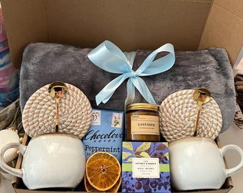 Cozy Evening Gift Box for Two • Couple Gift • Winter Care Package • Christmas Gift Box