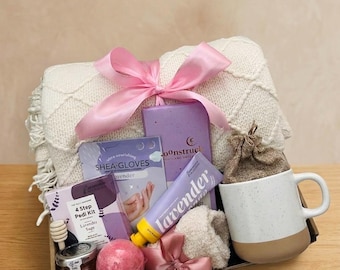 Surgery Recovery Gift Box – Get Well Soon Care Package for Her | Post-Surgery Comfort | Feel Better Gift | Self-Care Basket