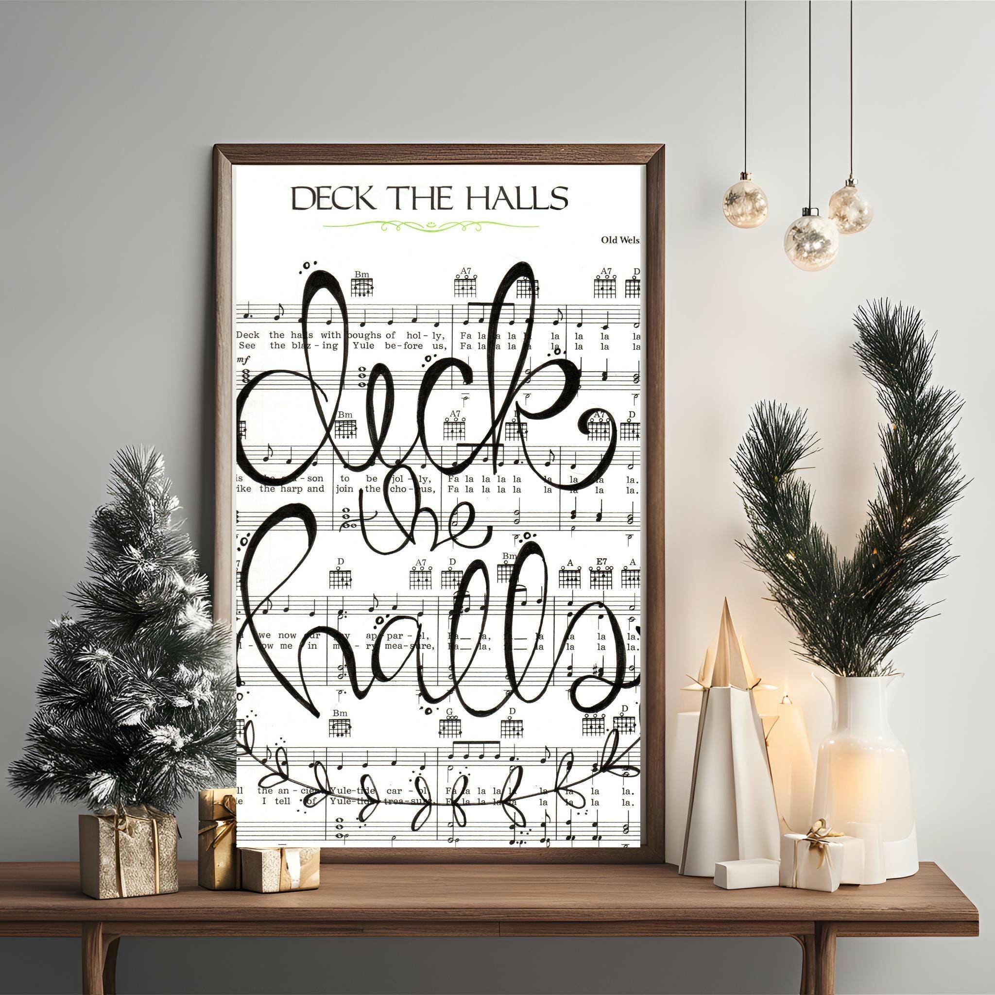 Deck the Halls DIGITAL DOWNLOAD - Etsy