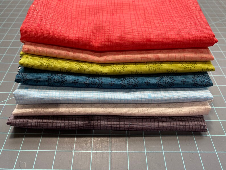 Fat Quarter Bundle of P&B Quilting Cottons in Spring Colors Etsy