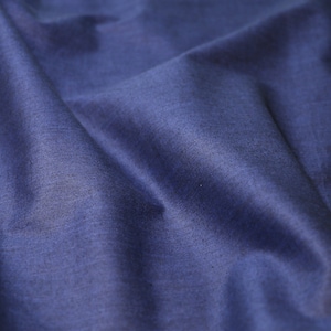Peppered Cotton Midnight Blue Shot Cotton Quilting Yardage