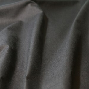 Peppered Cotton Black Carbon Shot  Cotton Quilting Yardage