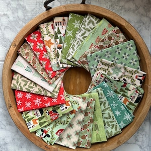 Poppie Cotton Prairie Christmas Fat Quarter Bundle