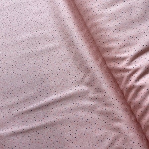 Poppie Cotton Strawberry Lemonade Light Pink fabric