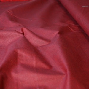 Peppered Cotton Shot Cotton Quilting Yardage Garnet Red