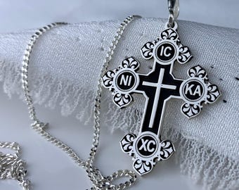 Collana Brigitte in Argento ed Onice Nera Collana Brigitte in Argento ed Onice Nera