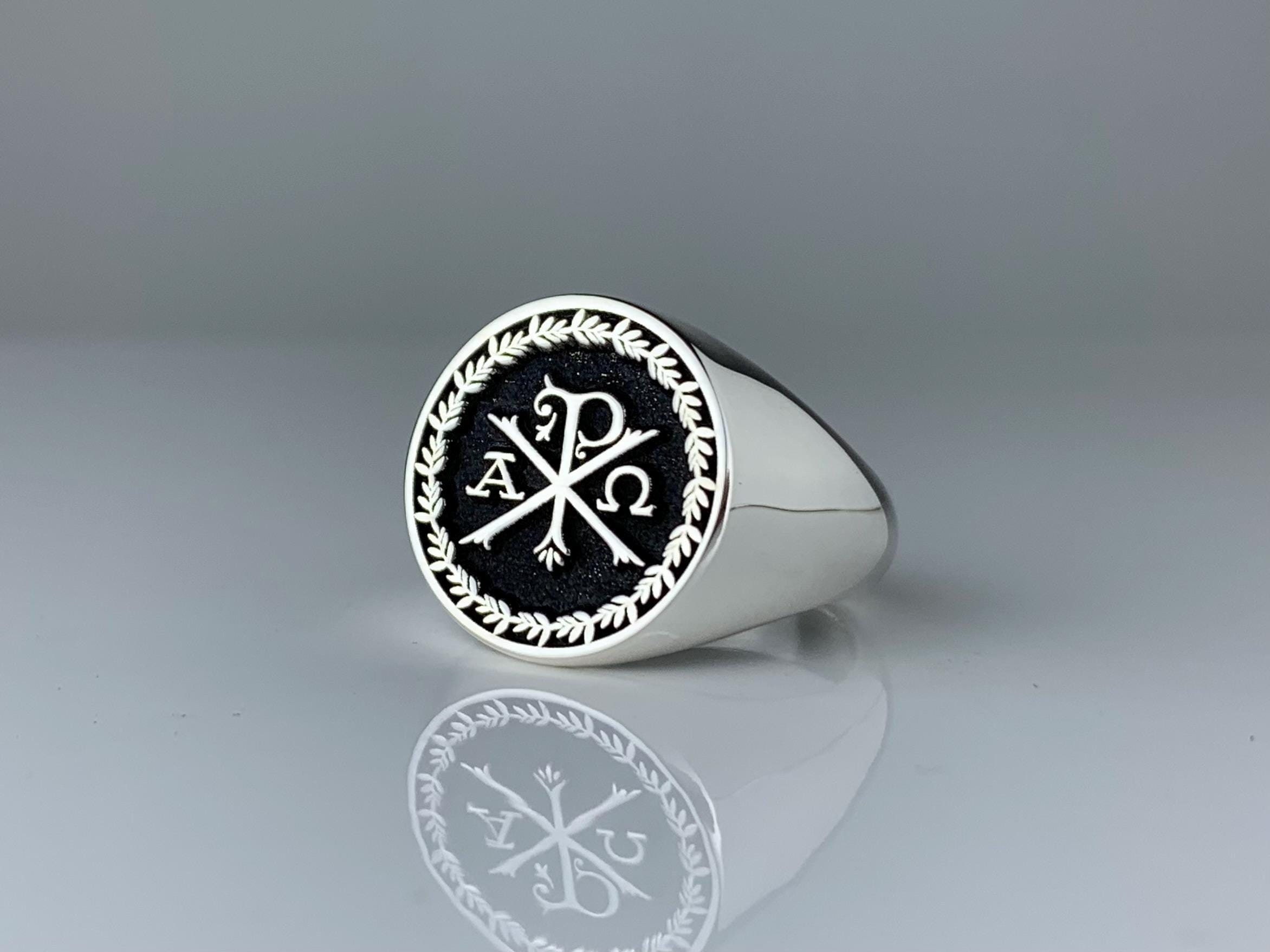Buy Alpha Omega Ring Online In India India - Main Image