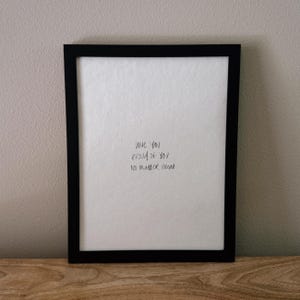 Love You Proud of You | art print, wall art, quote art, home decor, minimal art print, vintage inspired wall art