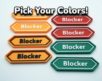 Marqueurs bloqueurs (lot de 2) - Parfaits pour les jeux One Piece, Union Arena, Dragonball Fusion, Digimon, Gundam, MTG et d'autres jeux de cartes à collectionner