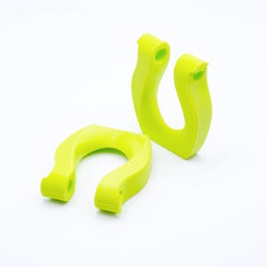 The lime color option of the Slip Grip for Beyblade X from Momo's Models.