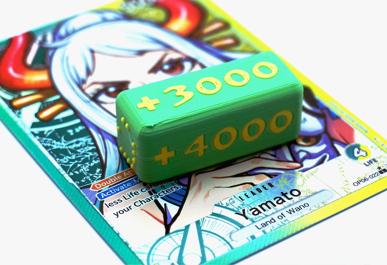 Attack Increase/Decrease Markers (Set of 6) - Used for One Piece, Yugioh, Dragonball, Gundam, Digimon, Union Arena, table top games and more image 3