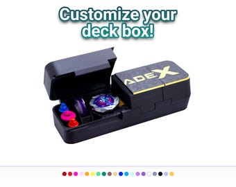 Slam Shell EX Deck Box for Beyblade X - The complete storage solution to carry everything you need to your next tournament