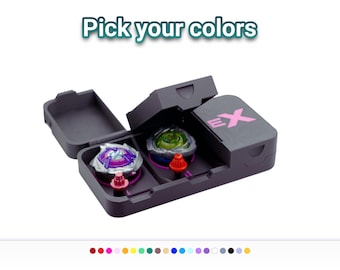 Pocket Clam Shell Deck Box for Beyblade X - The smallest and easiest deckbox solution to carry your BeyBlades to the next tournament