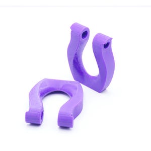 The purple color option of the Slip Grip for Beyblade X from Momo's Models.