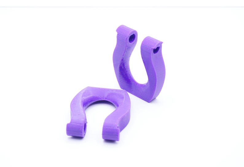 The purple color option of the Slip Grip for Beyblade X from Momo's Models.