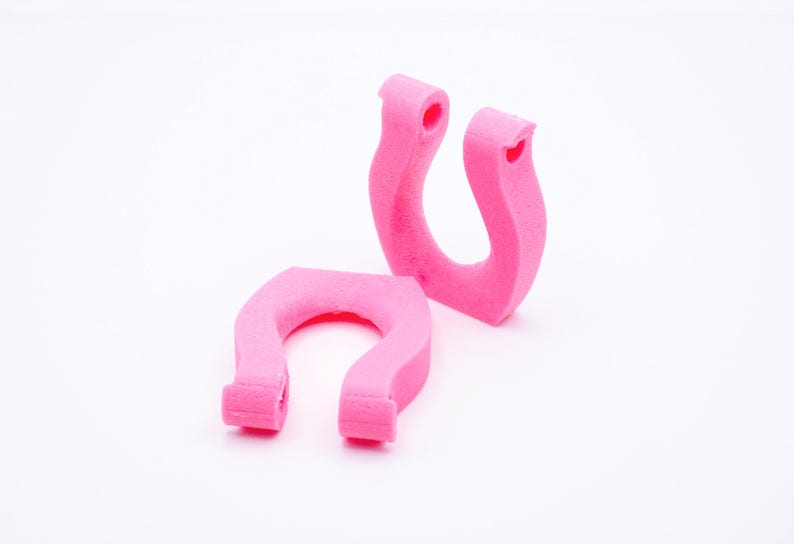 The pink color option of the Slip Grip for Beyblade X from Momo's Models.