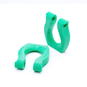 The green color option of the Slip Grip for Beyblade X from Momo's Models.