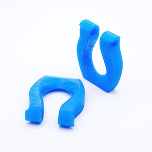 The blue color option of the Slip Grip for Beyblade X from Momo's Models.