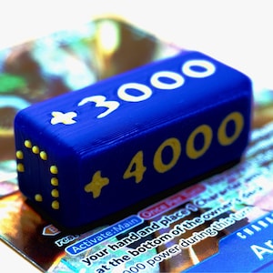 Attack Increase/Decrease Markers (Set of 6) - Used for One Piece, Yugioh, Dragonball, Gundam, Digimon, Union Arena, table top games and more image 7