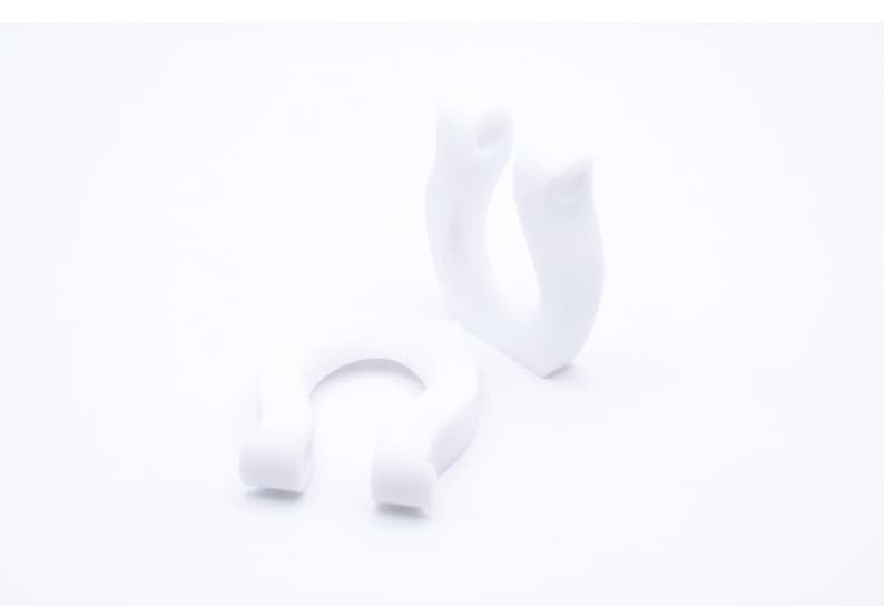 The white color option of the Slip Grip for Beyblade X from Momo's Models.
