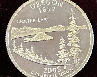 2005-S  Washington Quarter Oregan Proof 90% Silver