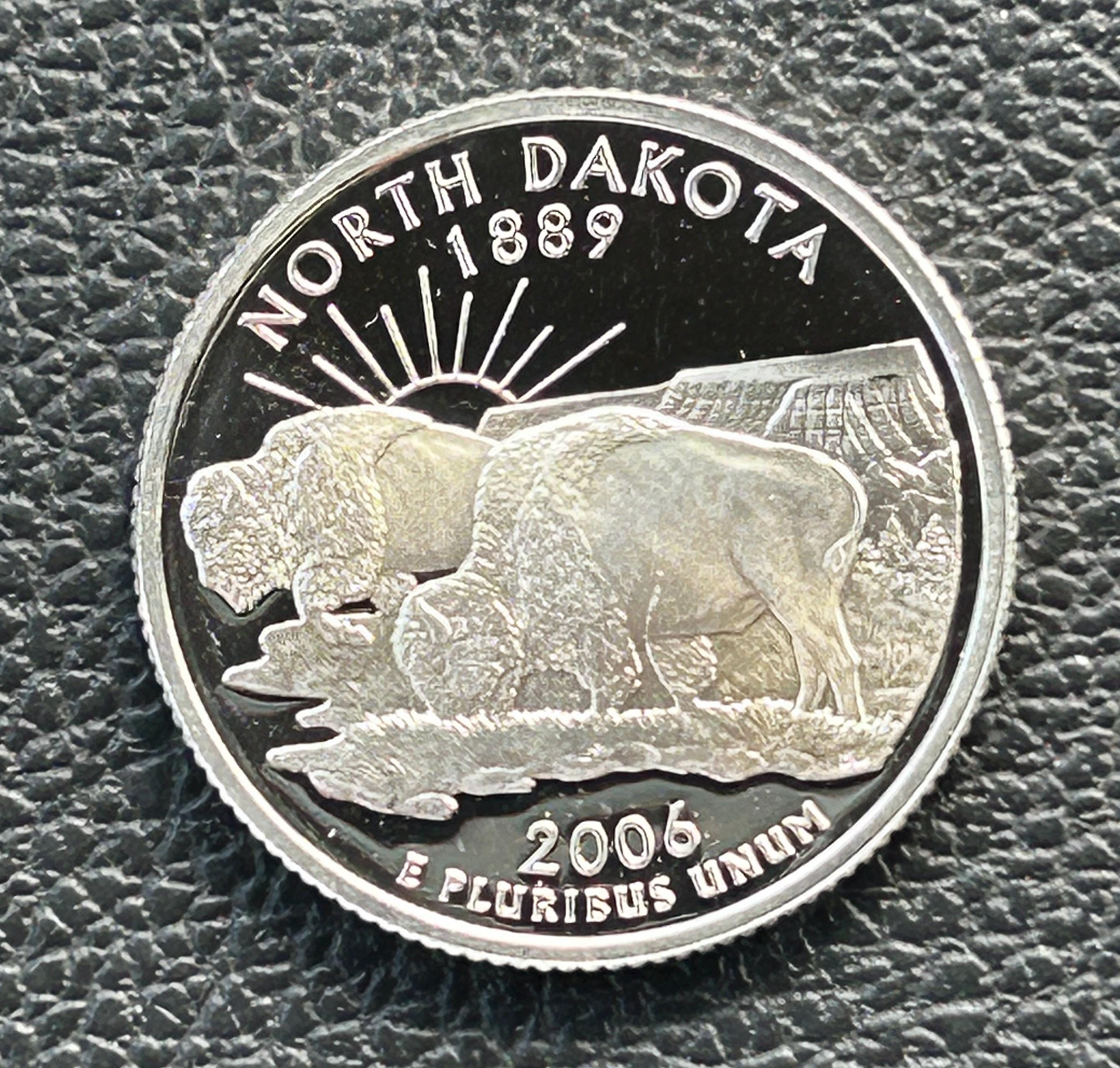 2006-S Washington Quarter North Dakota Proof 90% Silver - Etsy