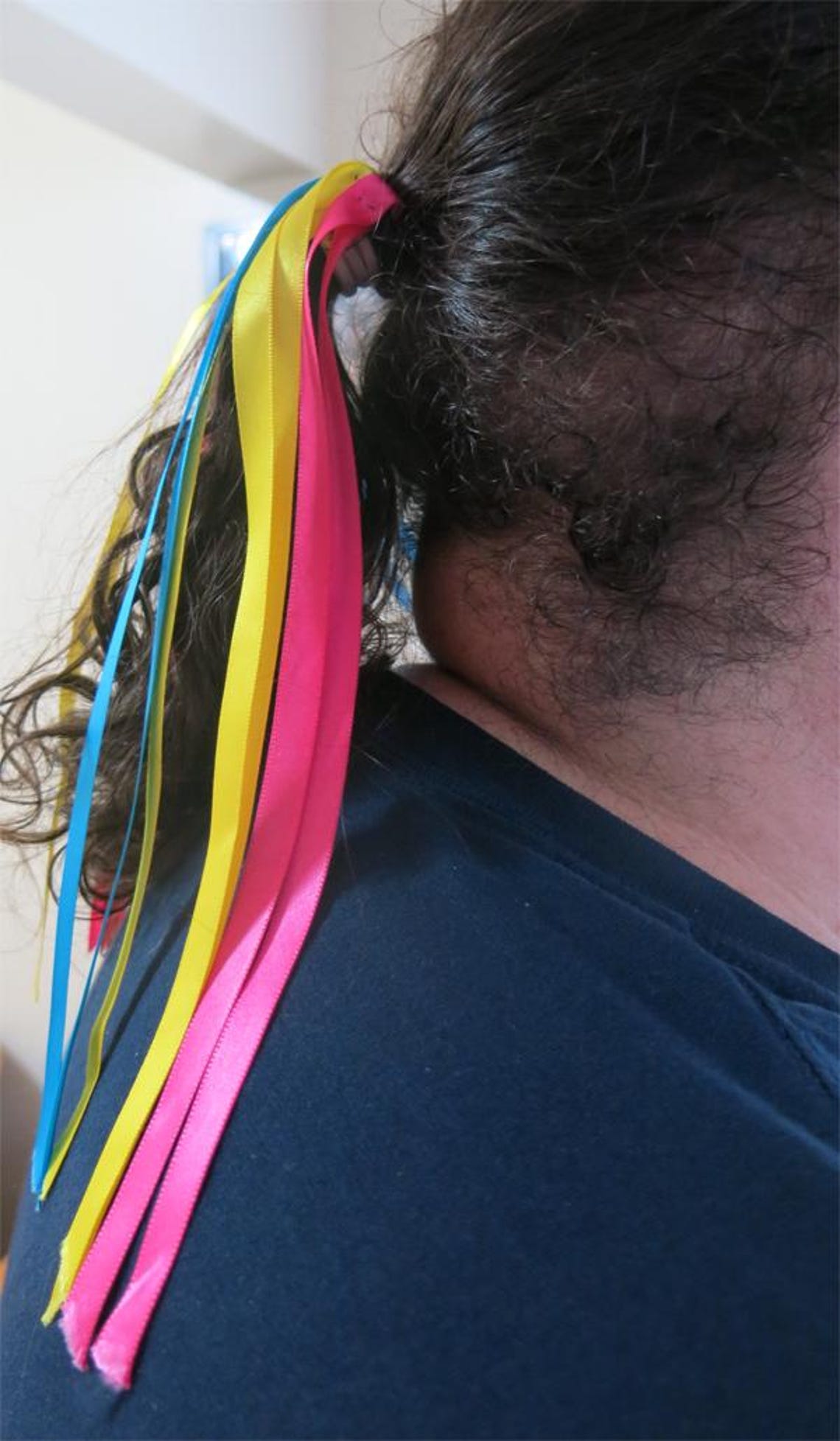 Valentine's Day Hart Hair Ribbon - Etsy
