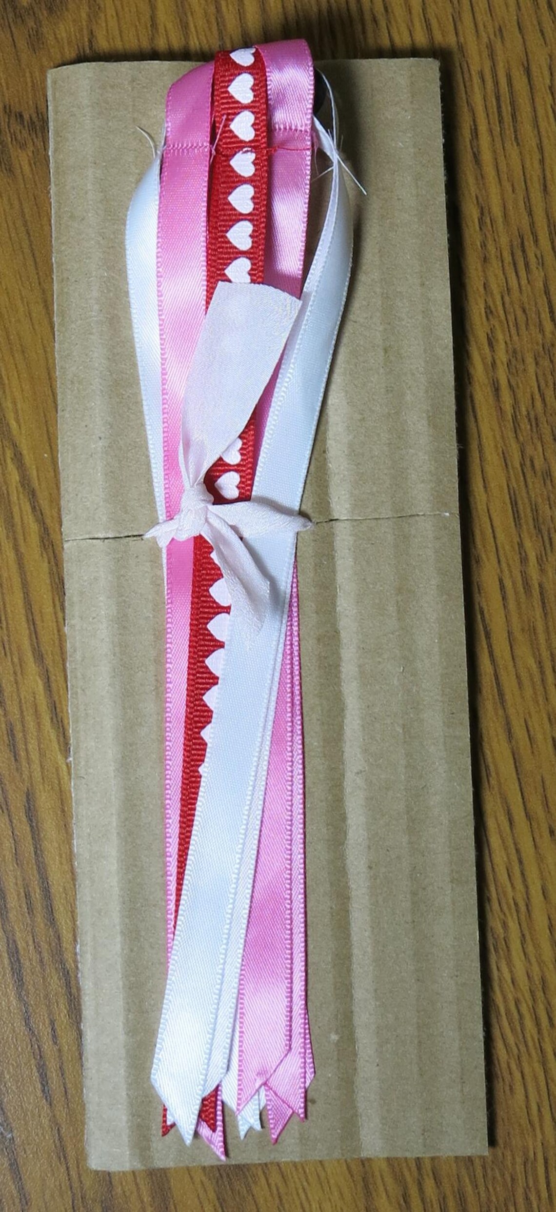 Valentine's Day Hart Hair Ribbon - Etsy