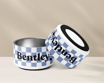 Custom Dog Bowl, Stainless Steel Pet Bowl, Personalized Dog Bowl,  Custom Pet Bowl, Pet Bowl With Name, Dog Bowl With Name, Small Pet Bowl
