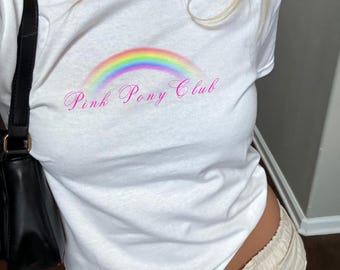 Roze ponyclub-baby-T-shirt Chappel-merchandise Roze ponyclub-T-shirt
