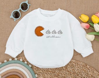 Pumpkin Pies Baby Romper, Thanksgiving Baby Bodysuit, Thick Thighs Outfit, Fall Gift