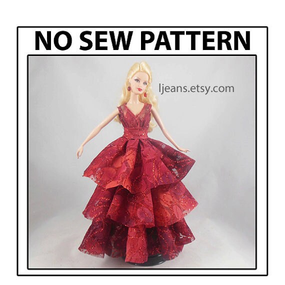 Barbie 6 In 1 No Sew Round Dress Tutorial Österreich - Diy Barbie Gown No Sew Barbie 6 In 1 No Sew Round Dress Tutorial Österreich - Diy Barbie Gown No Sew