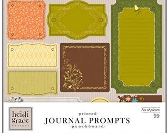 Heidi Grace Designs Punchboard Display Halloween 18 Pieces Scrapbook Craft