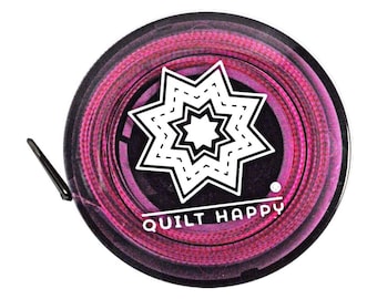 Quilt Happy Purple Tape Measure